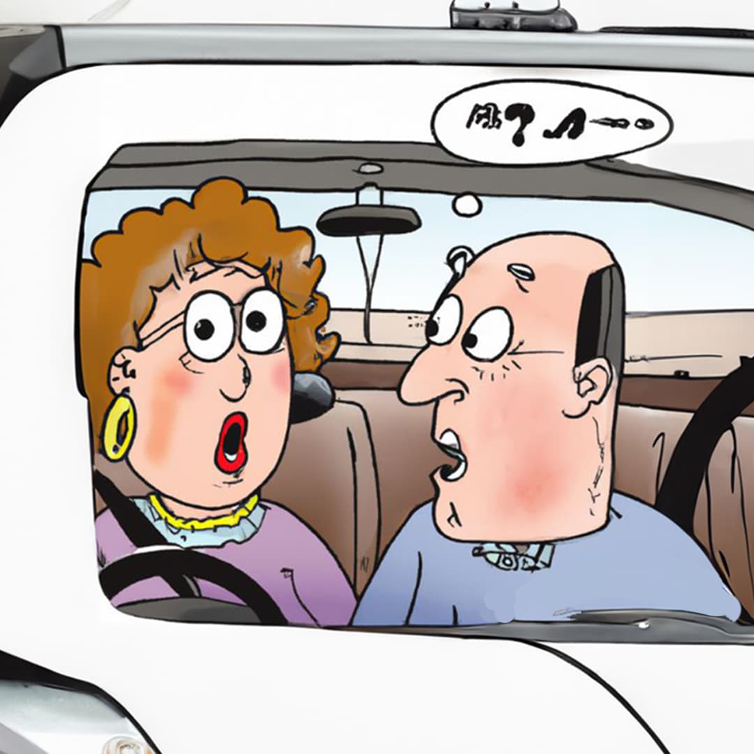 妻子开车，坐在副驾驶的丈夫会指手画脚、唠叨不停吗？